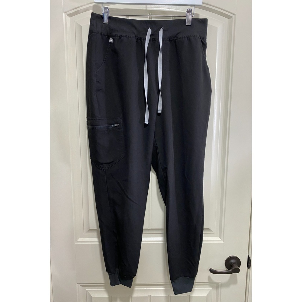 FIGS Pants Womens Large Black Zamora Jogger Scrub Nurse Uniform Medical Health